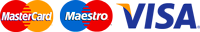 Maestro MasterCard Visa